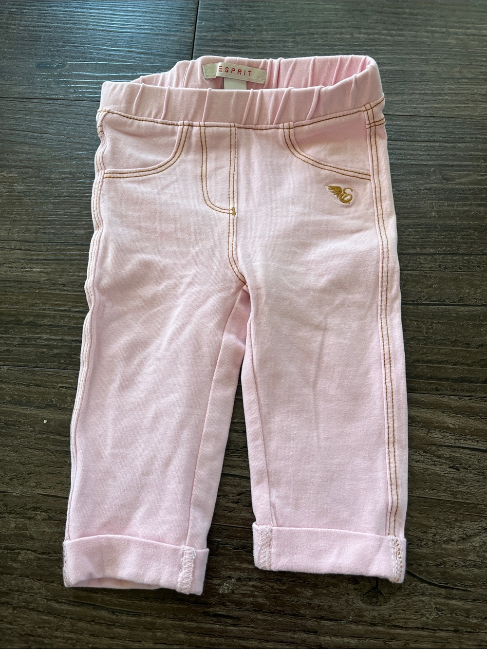 Esprit Light Pink Pull-On Girls' Casual Pants
